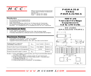 P4SMAJ75CA.pdf