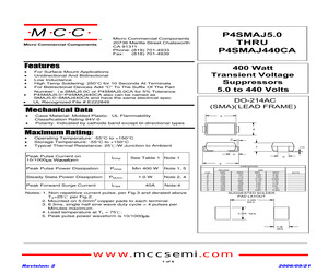 P4SMAJ15CAP.pdf