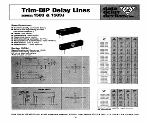 1503J SERIES TRIM-DIP DELAY LINES.pdf