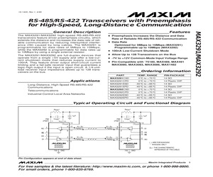 MAX3292CSD.pdf