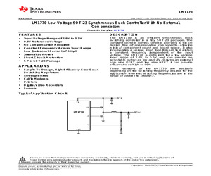 LM1770SMF/NOPB.pdf