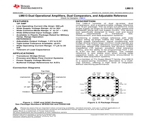 LM613IWM/NOPB.pdf