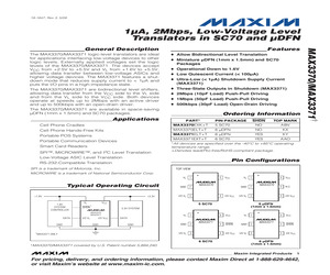 MAX3370EXK-TG077.pdf