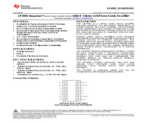 LM4992SD/NOPB.pdf