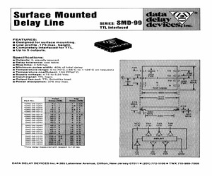 SMD-99 SERIES SURFACE MOUNT DELAY LINE.pdf