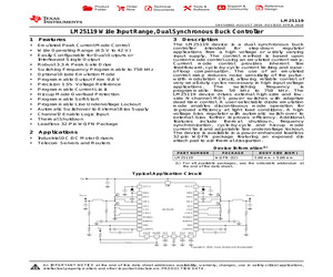 LM25119PSQE/NOPB.pdf