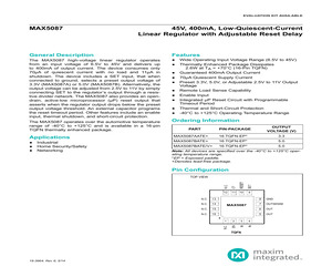 MAX5087BATE/V+T.pdf