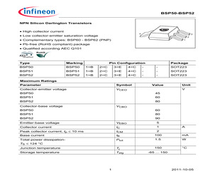 BSP50E6327HTSA1.pdf