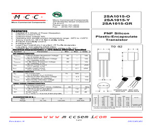 2SA1015Y-BP.pdf