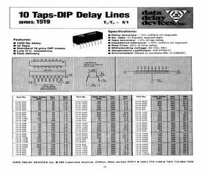 1519 SERIES 10 TAPS-DIP DELAY LINES.pdf