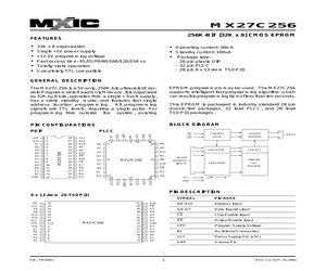 MX27C256QC-12.pdf